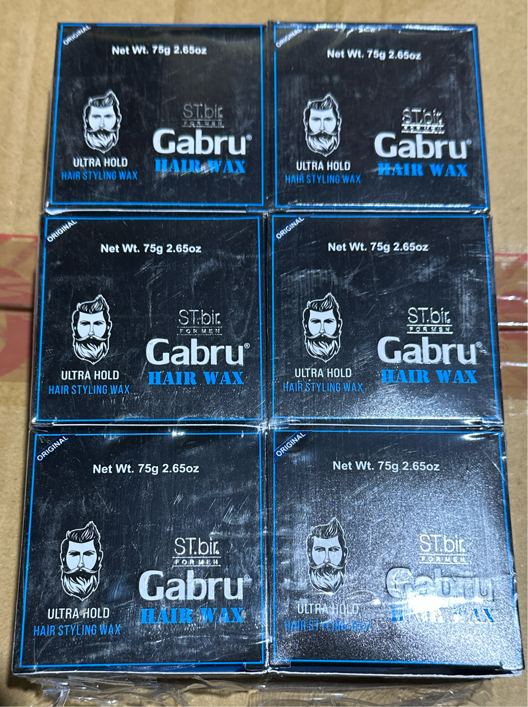 GABRU HAIR WAX 12 X 75 GM