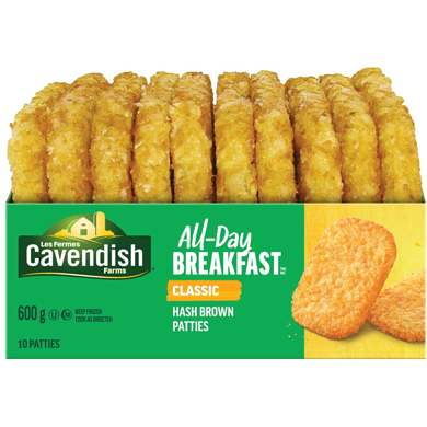 CAVENDISH HASH BROWN PATTIES CLASSIC 24 X600GM