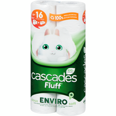 CASCADE TOILET PAPER 6 X 8 DOUBLE ROLLS