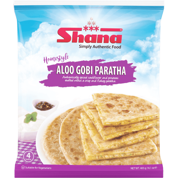 SHANA ALOO GOBI PARATHA 12 X 400GM