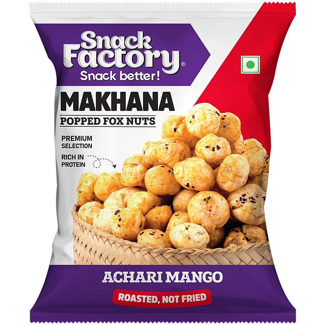 SNACK FACTORY MAKHANA ACHARI 90 X 14 GM