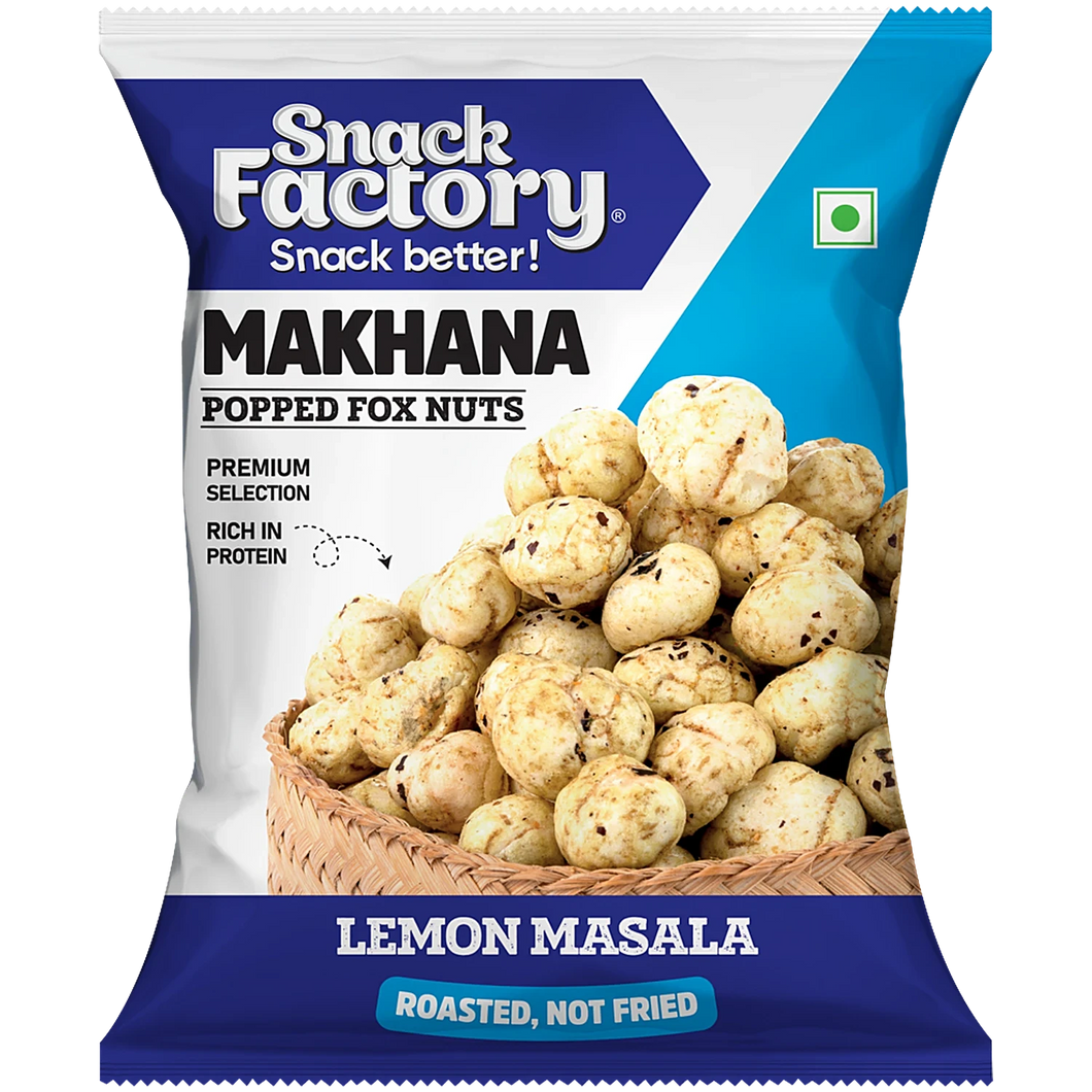 SNACK FACTORY MAKHANA LEMON MASALA 90 X 14 GM