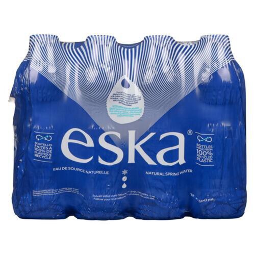 ESKA NATURAL SPRING WATER 12 X 500 ML