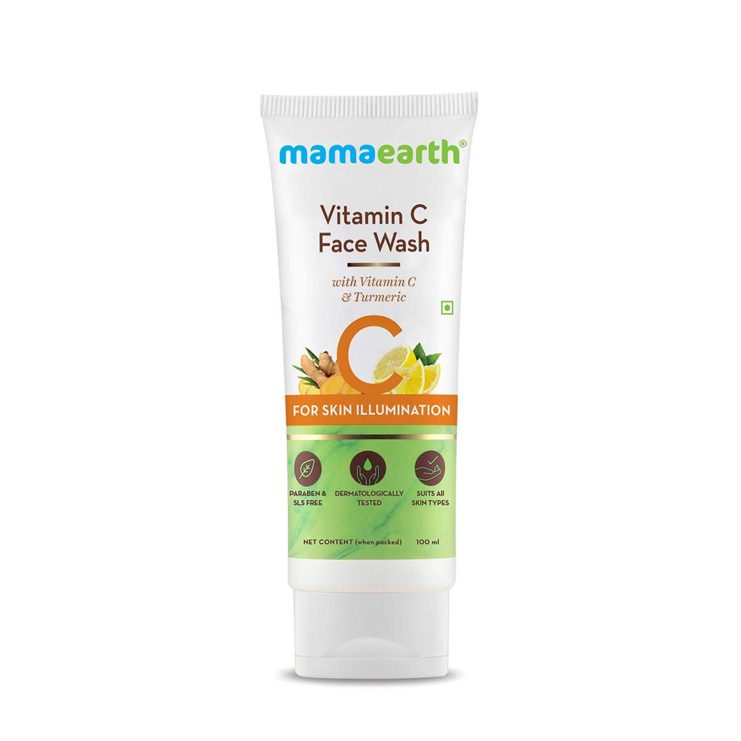 MAMA EARTH VITAMIN C FACE WASH 12 X 100 ML