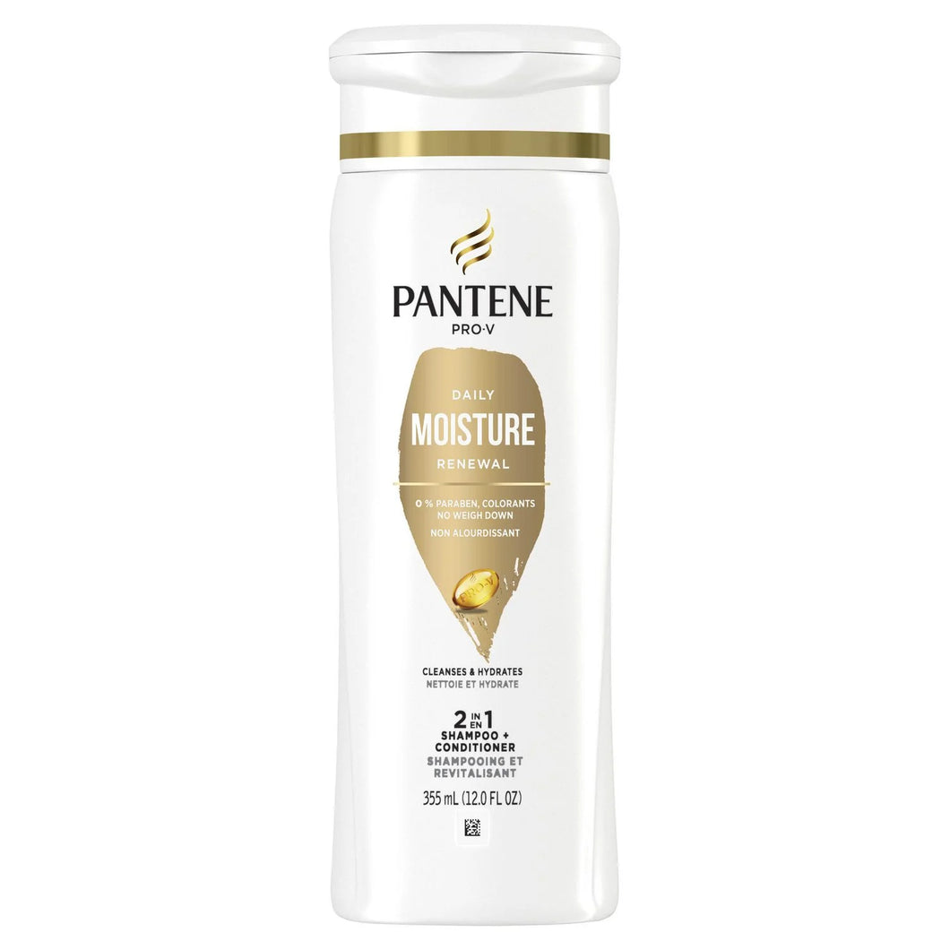 PANTENE DAILY MOISTURE RENEWAL SHAMPOO  8 x 355 ML