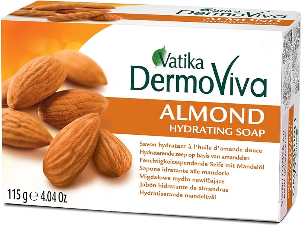 DABUR VATIKA ALMOND SOAP 24 X 100 GM