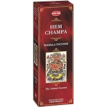 HEM CHAMPA INCENSE STICK 6 X 2 X 100 GM