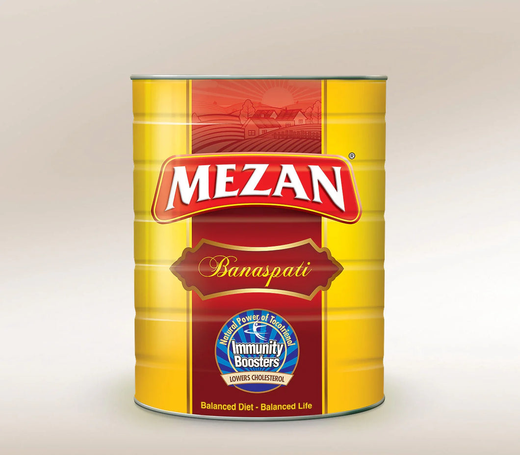 MEZAN BANASPATI GHEE TIN PACK 4 X 2.5 KG