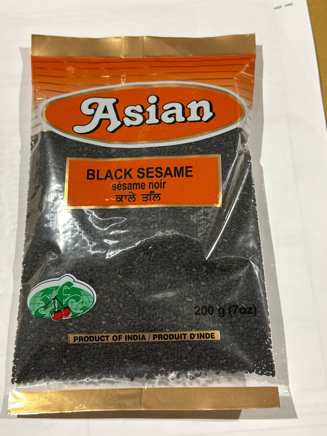 SESAME SEED BLACK 40 X 200 G