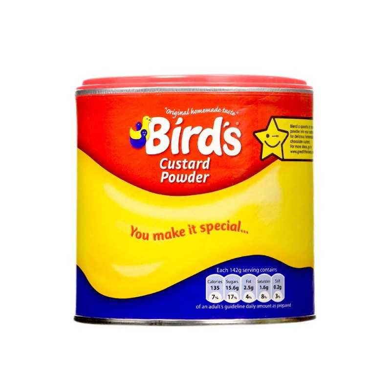 BIRDS CUSTARD POWDER  12 X 250 G