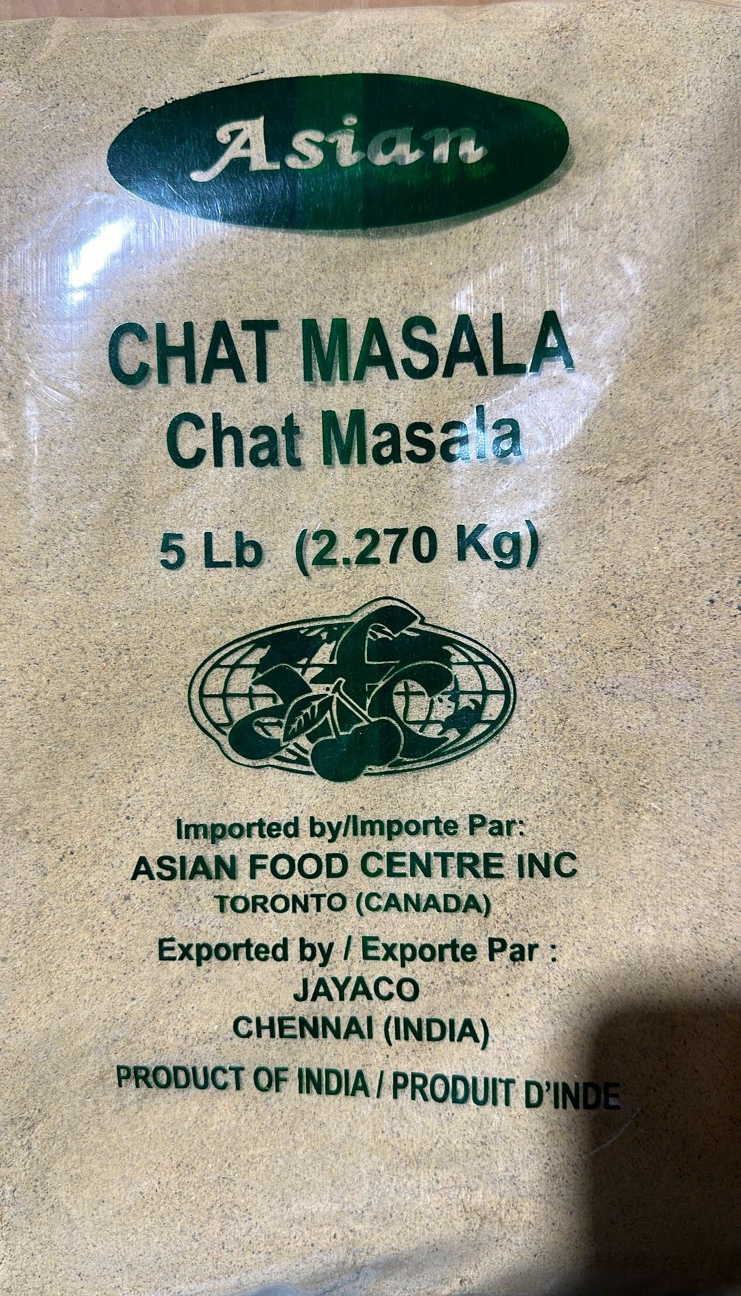 CHAT MASALA 5LB