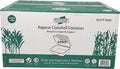 CLAMSHELL CONTAINER 9 X 9  WHITE (4 X 50 CRT)