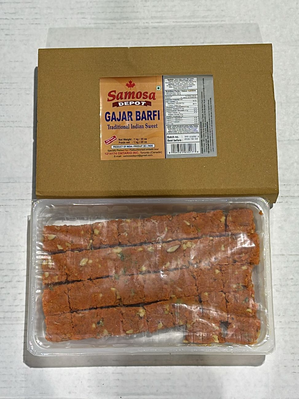 GAJAR BURFI 8 X 1KG