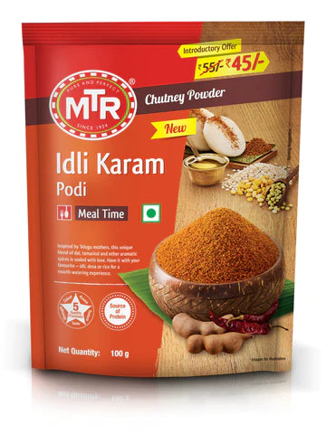 MTR IDLI KARAM PODI 36 X 100GM