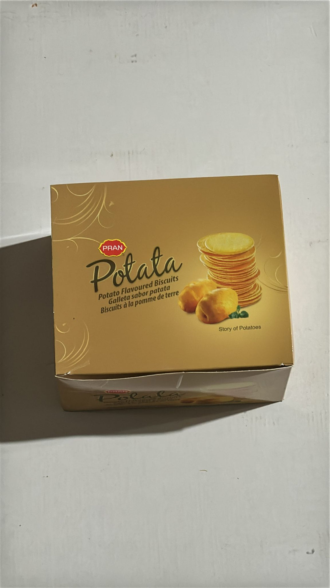 PRAN POTATA BISCUITS  6 PCS X 8 PACK X 100 GM