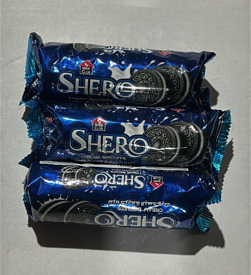 BISK CLUB SHERO BISCUITS 24 X 85 GM