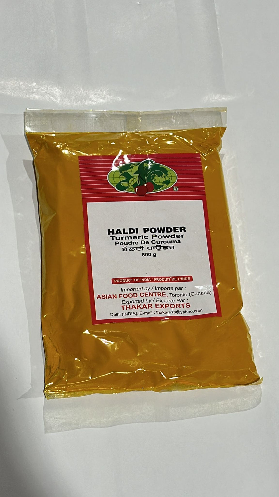 TURMERIC POWDER 10 X 800 G