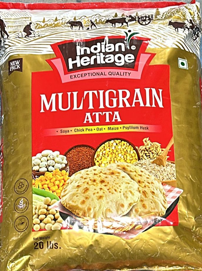 INDIAN HERITAGE MULTIGRAIN ATTA 2 X 20 LB