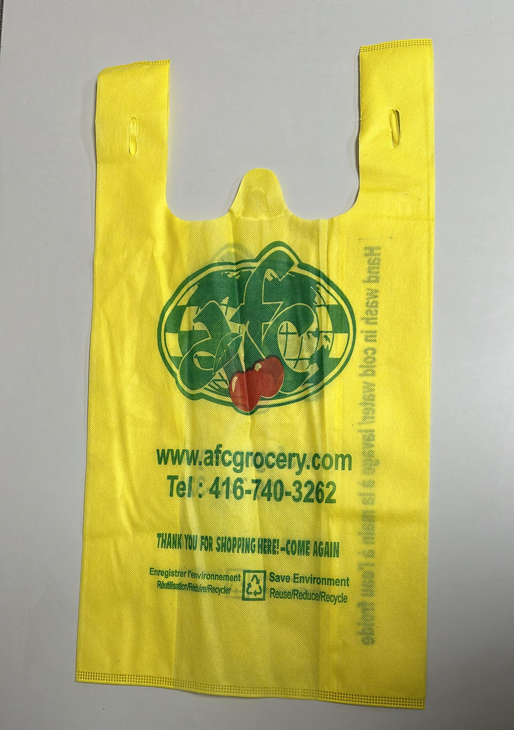 RE-USABLE GROCERY BAG 200 C/S