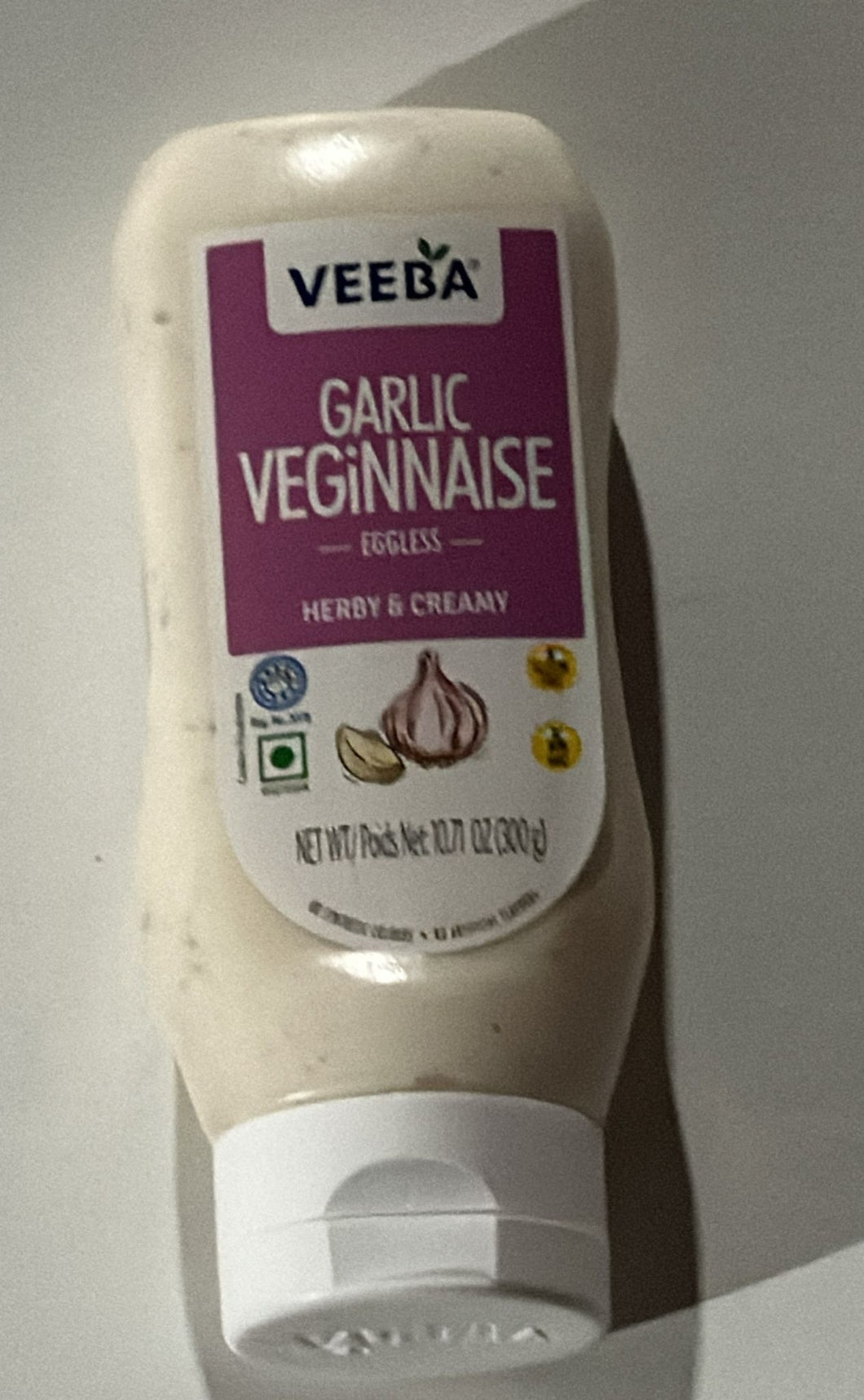 VEEBA GARLIC VEGINNAISE  EGGLESS 6 X 300 GM