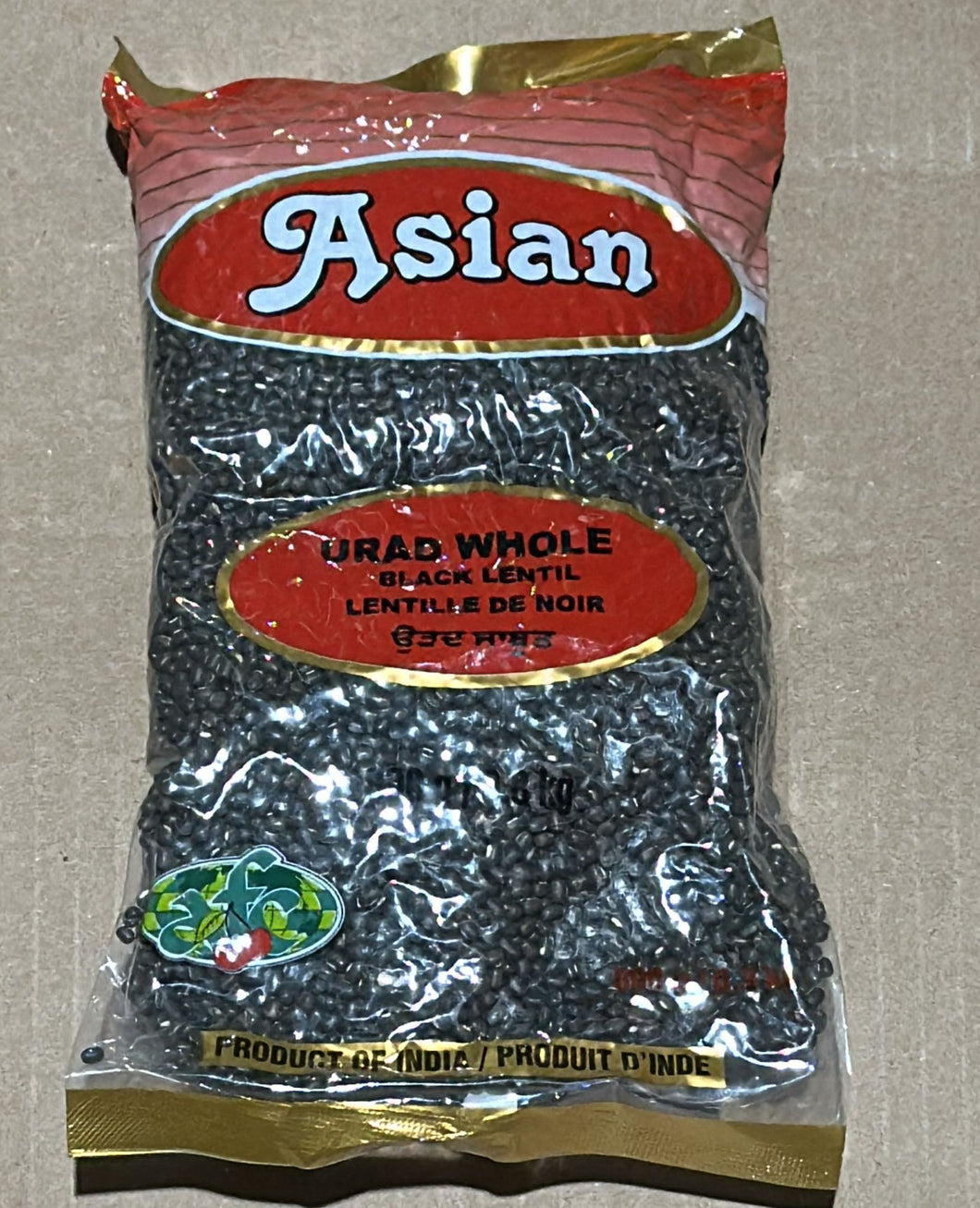 ASIAN URAD WHOLE 20 X 800 G