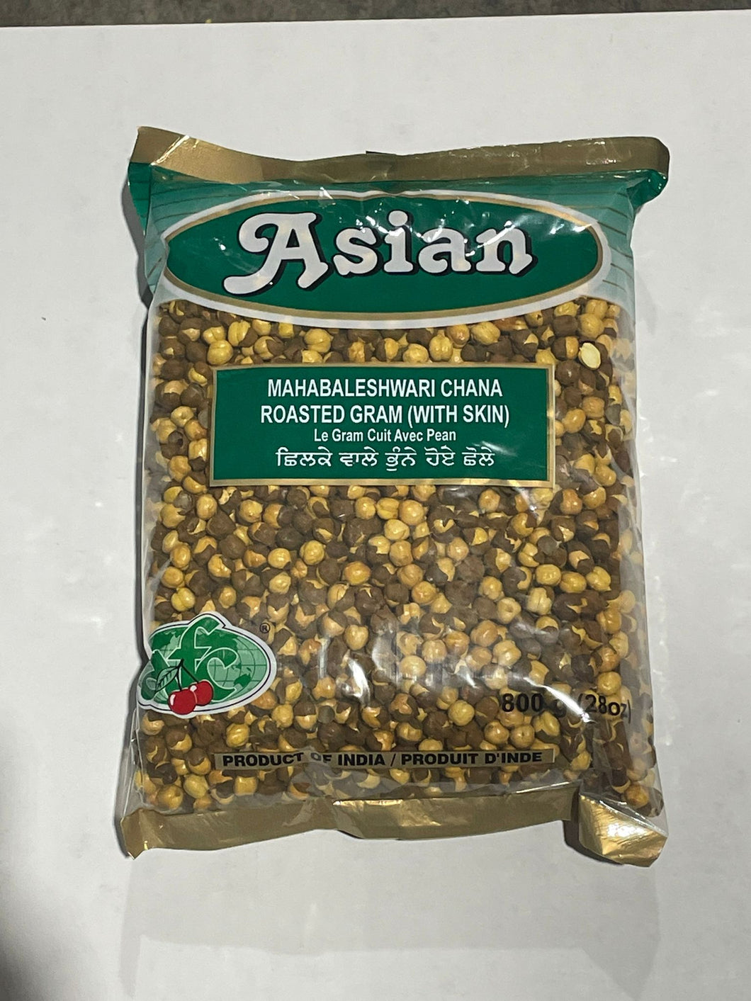 ROASTED CHANA WITH SKIN 10 X 800 GM