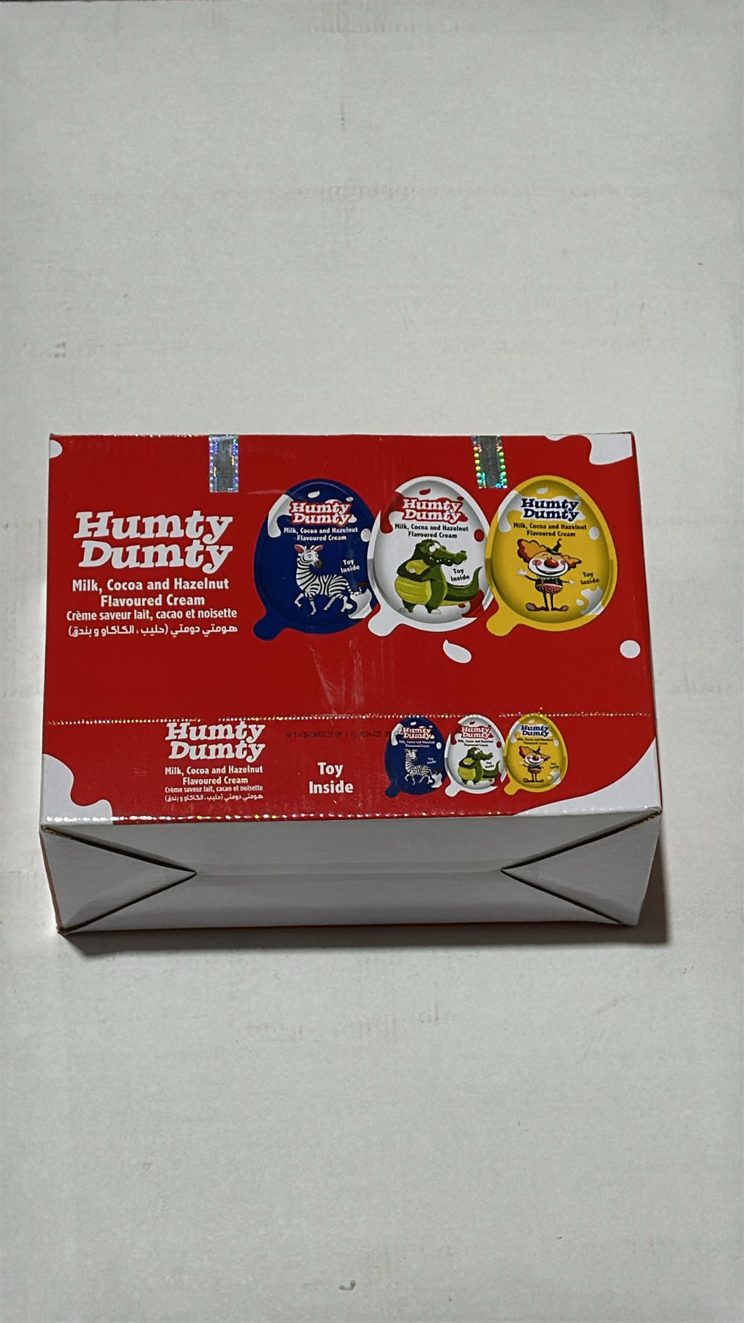 HUMPTY DUMPTY FLAVOURED CREAM 16 PCS X 8 PACK X 20 GM