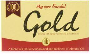 MYSORE SANDAL GOLD SOAP 25 X 125GM