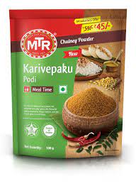 MTR KARVEPAKU PODI 36 X 100GM