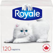 ROYALE NAPKINS 24 X 120 CT