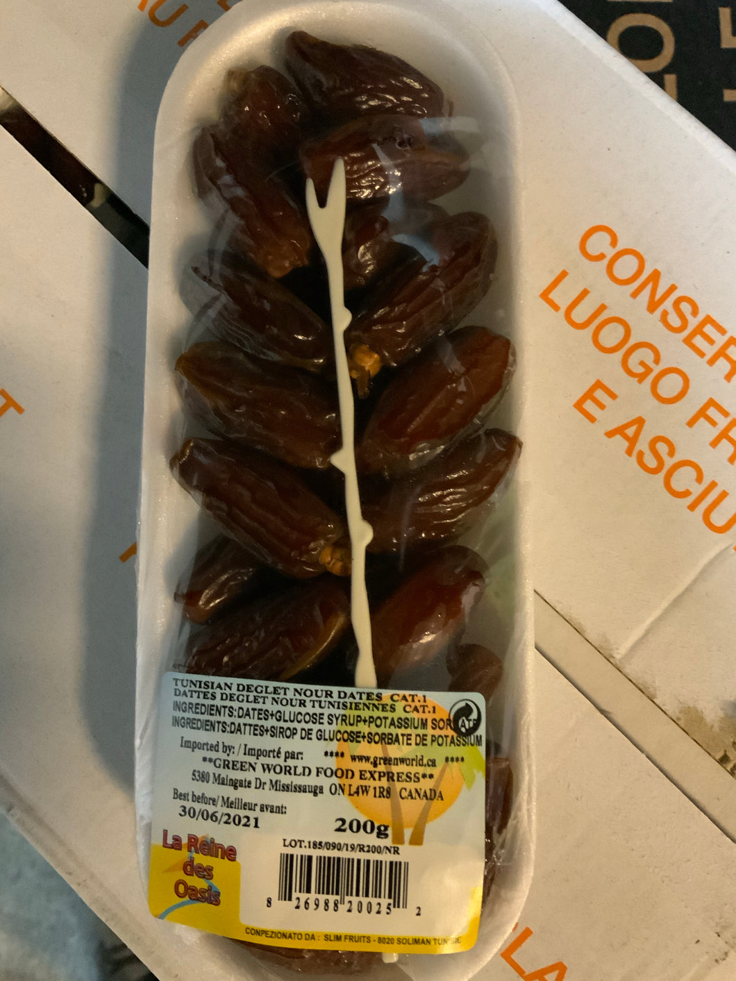 DATES TUNIS 30 X 200 GM