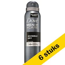 DOVE DEODORANT INVISIBLE DRY FOR MEN 6 X 150 ML