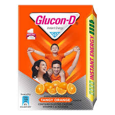 GLUCON D TANGY ORANGE 36 X 450 GM