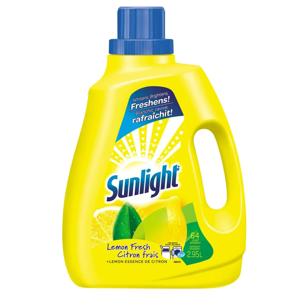 SUNLIGHT LIQUID LEMON DETERGENT  6X1.84L