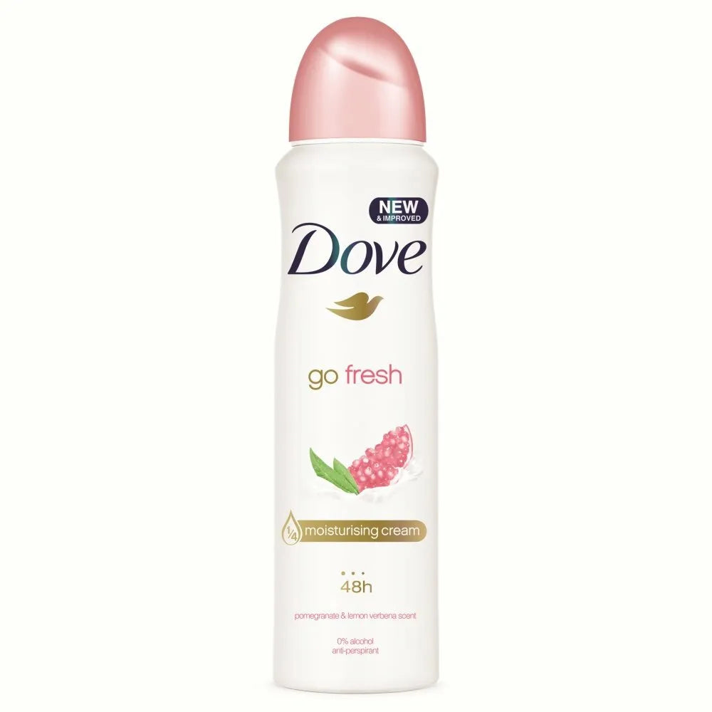 DOVE DEODORANT POMEGRANATE & LEMON 6 X 150 ML