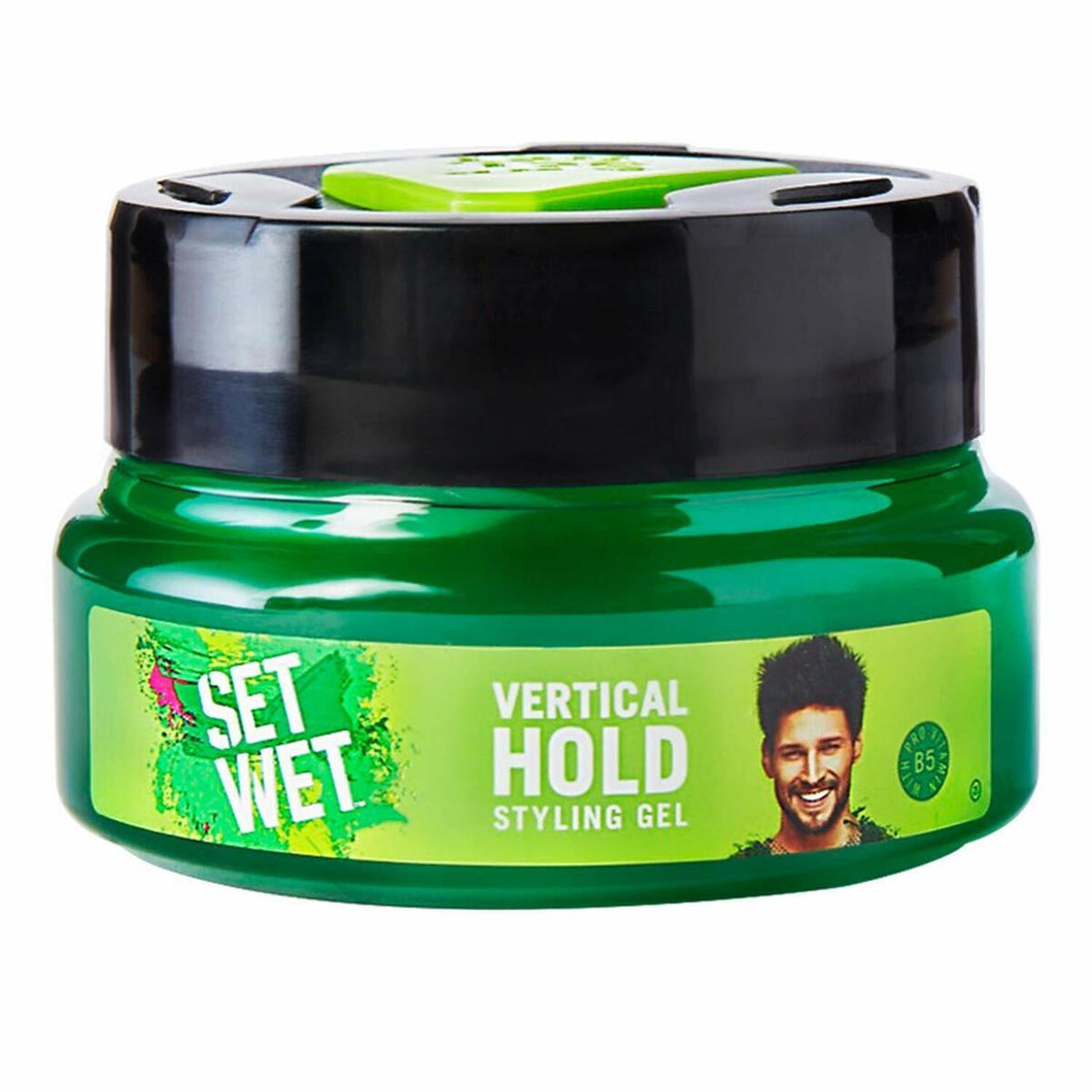 SET WET GEL VERTICAL HOLD (GREEN) 12 X 250 GM