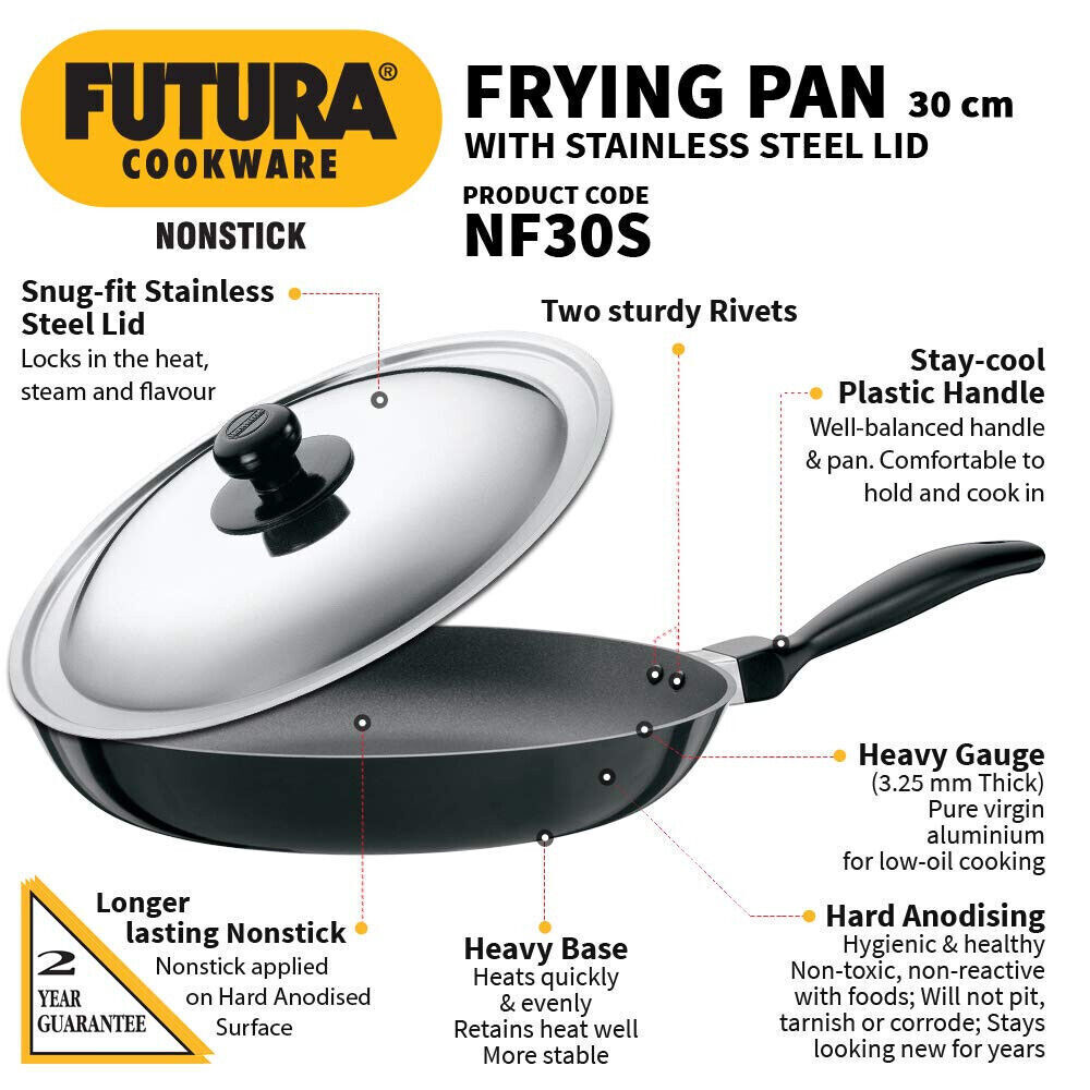 FUTURA NON STICK FRY PAN 30CM