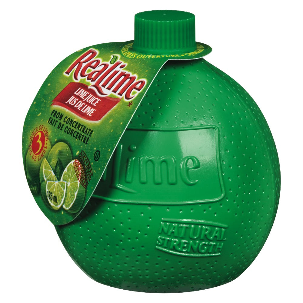 REALEMON LIMEJUICE SQUEEZE 24X125ML