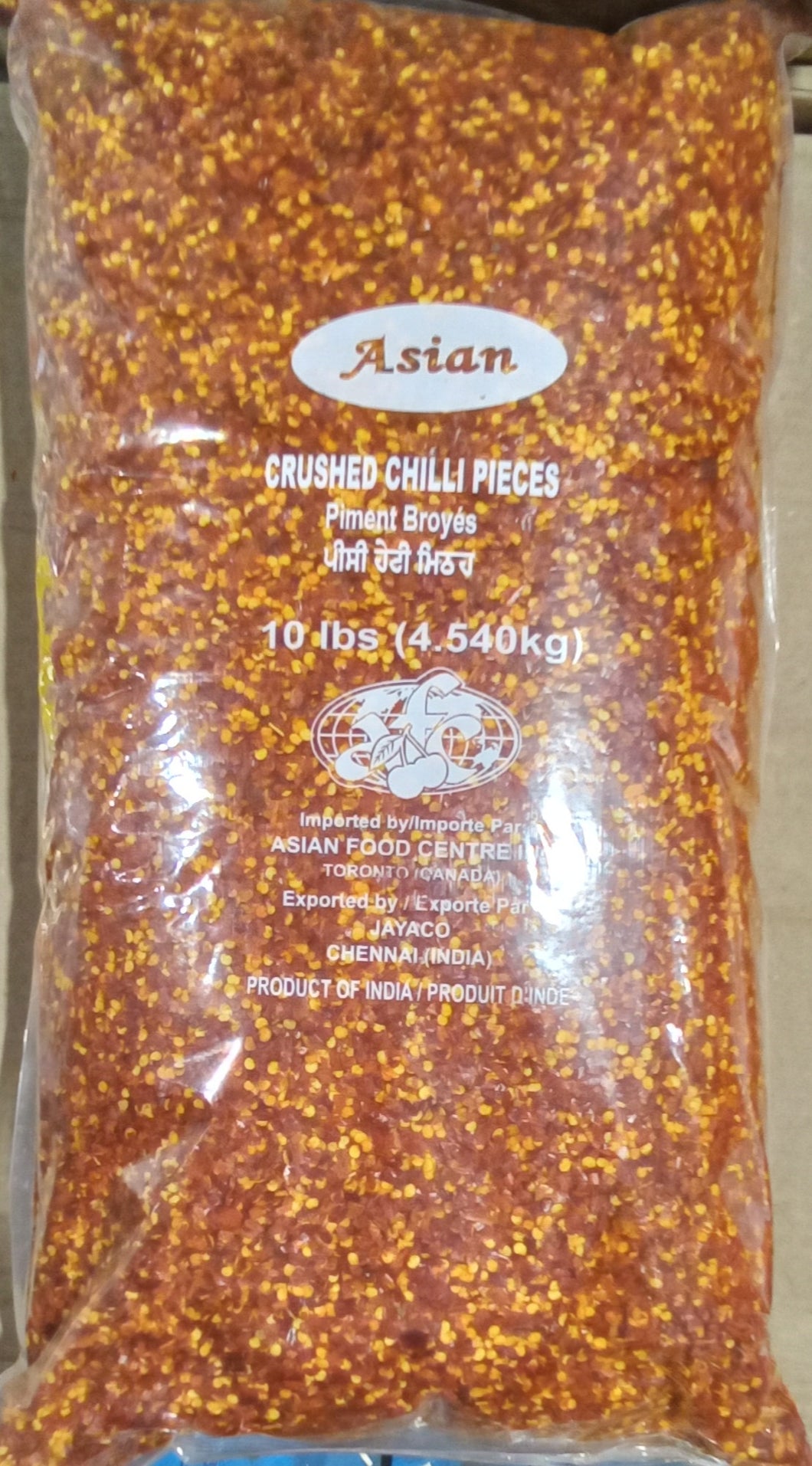 CRUSHED CHILLI 1 X 10LB