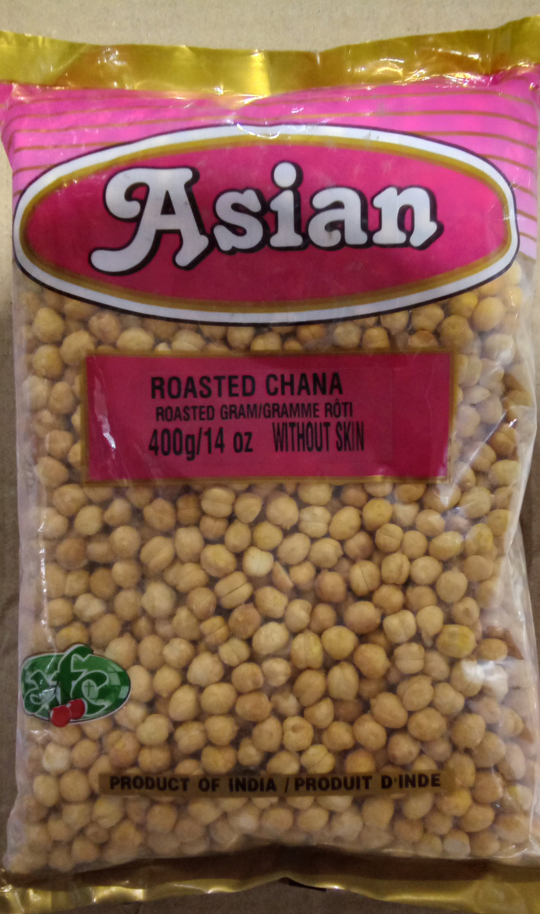 CHANA ROASTED WITHOUT SKIN 20 X 400 G