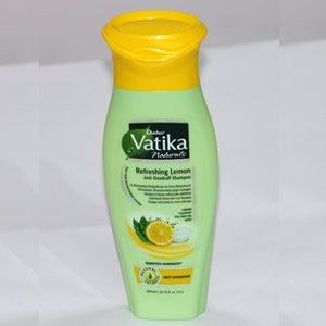 DABUR VATIKA REFRESHING LEMON ANTI-DANDRUFF SHAMPOO 12 X 400