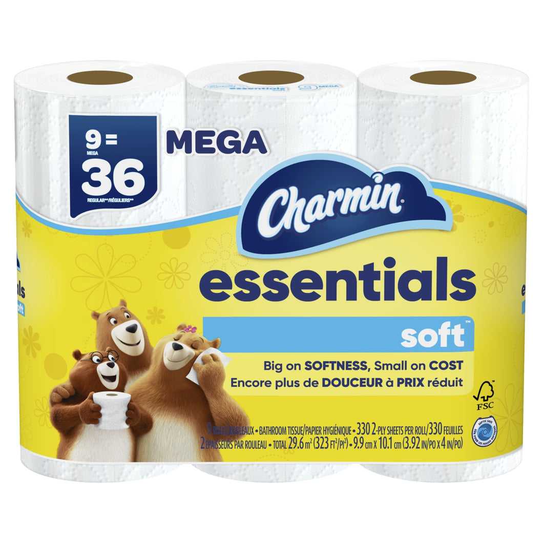 CHARMIN ULTRA SOFT 2 PLY TOILET PAPER 6 X 4 ROLL