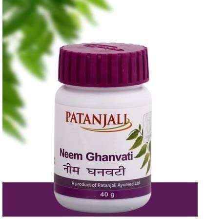 PATANJALI NEEM GHANAVATI 12PCS