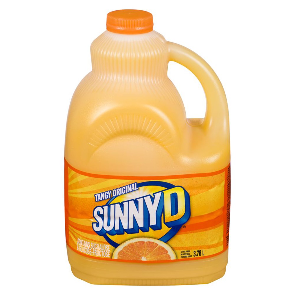 SUNNY D TANGY ORANGE JUICE  4 X 3.78 L