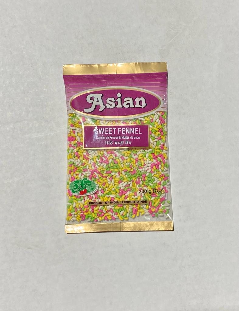 SUGAR COATED FENNEL SEED 40 X 200(COLORFUL)