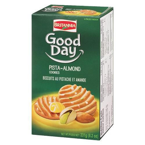 BRITANNIA GOODDAY PISTA BADAM 12 X 231 G