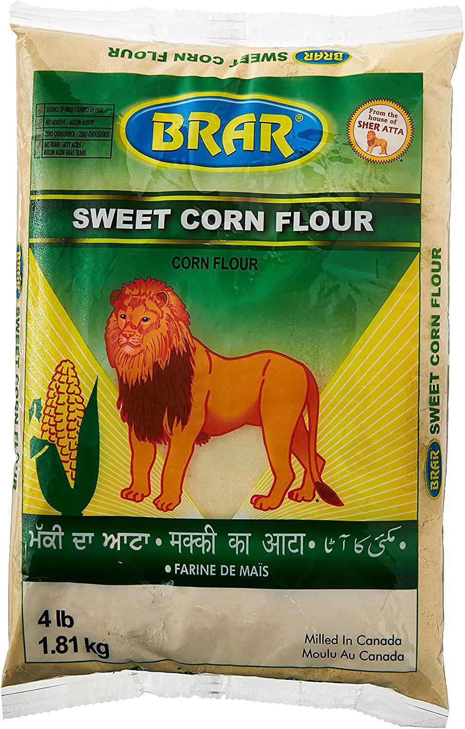 SHER (BRAR) CORN FLOUR 10 X 4 LB