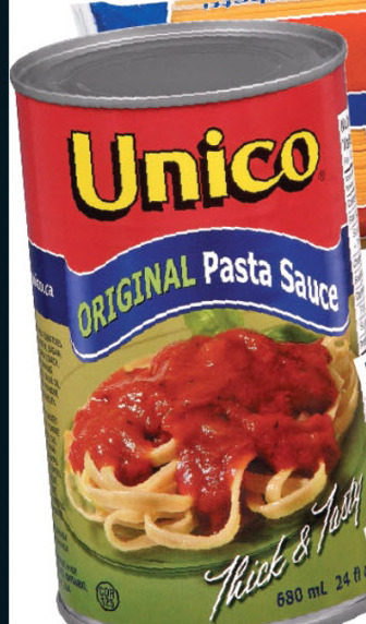 UNICO PASTA SAUCE ORG 12 X 680 ML