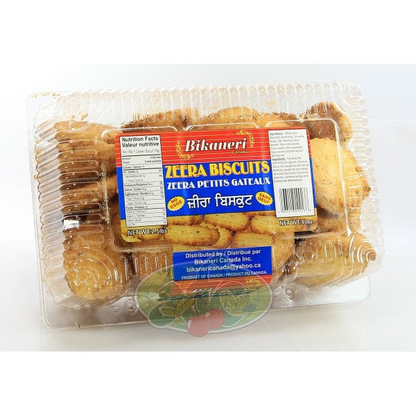 BIKANERI ZEERA COOKIES 9 X 2.5 LB