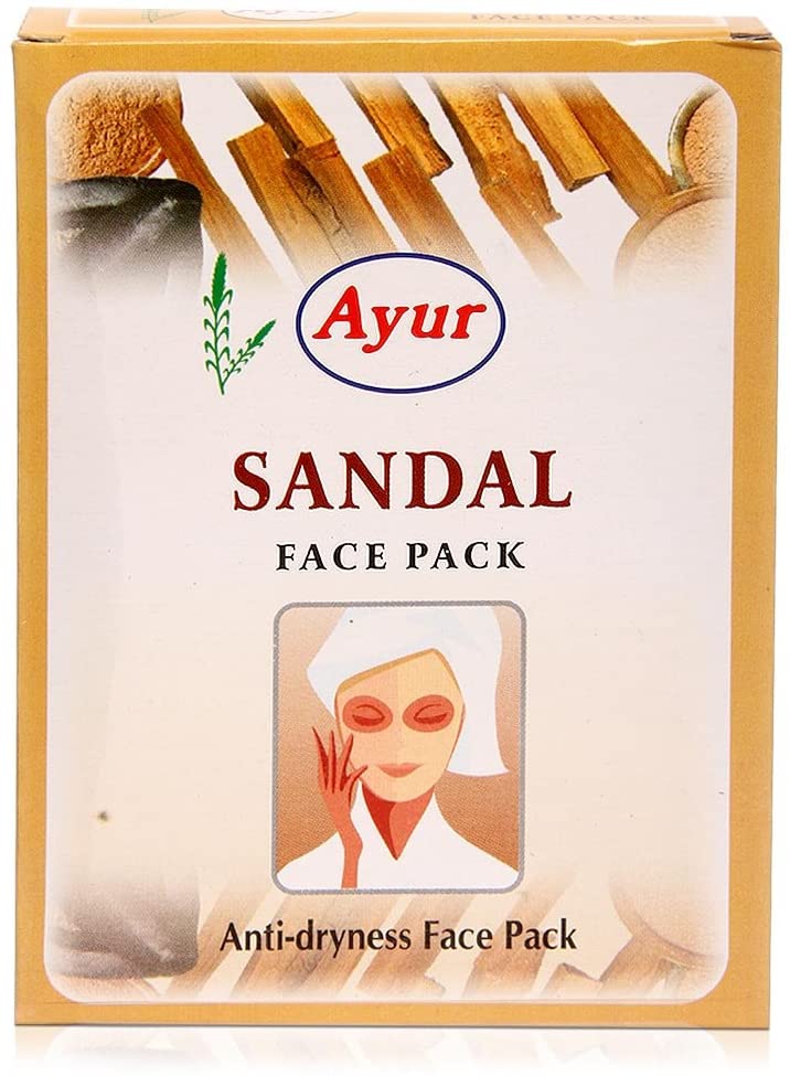 AYUR SANDAL FACE PACK 12 X 100G